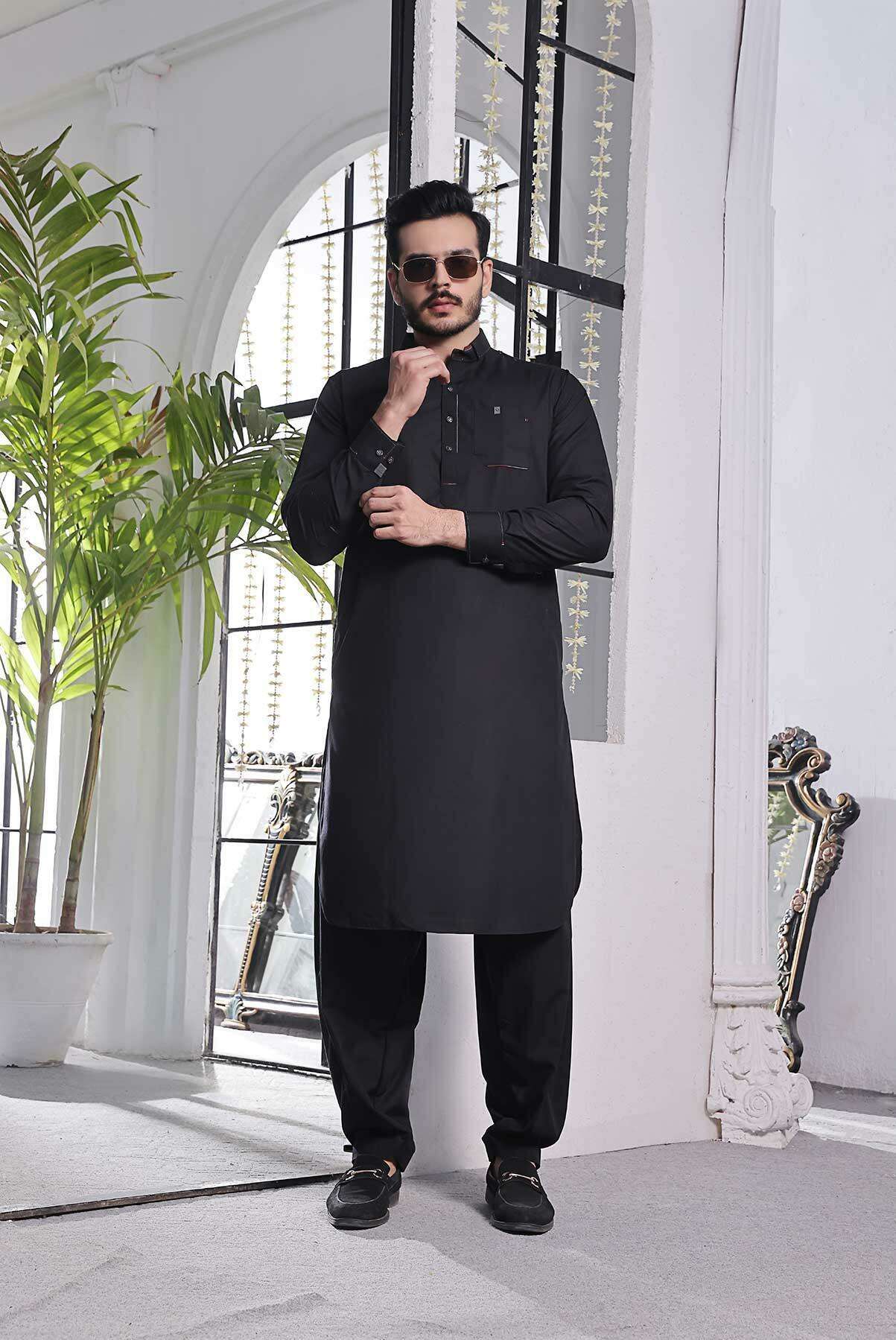 black-embroidered-blended-shalwar-kameez-852884