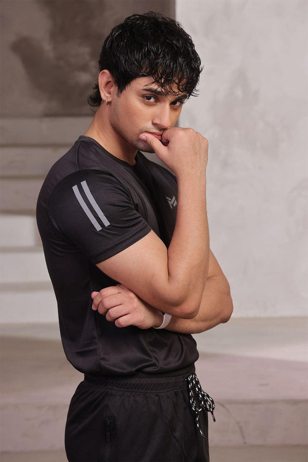 Black Elite Performance Activewear Set
