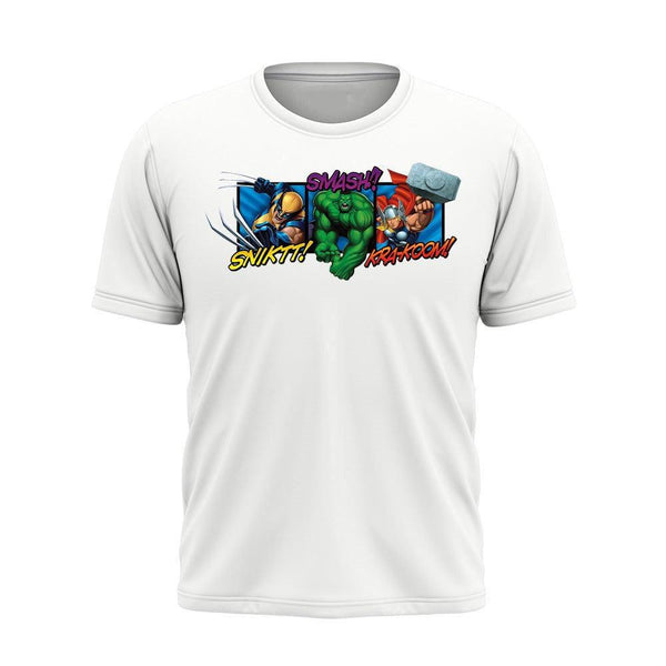 Smash Tee White