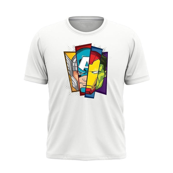 Power Avengers Tee White