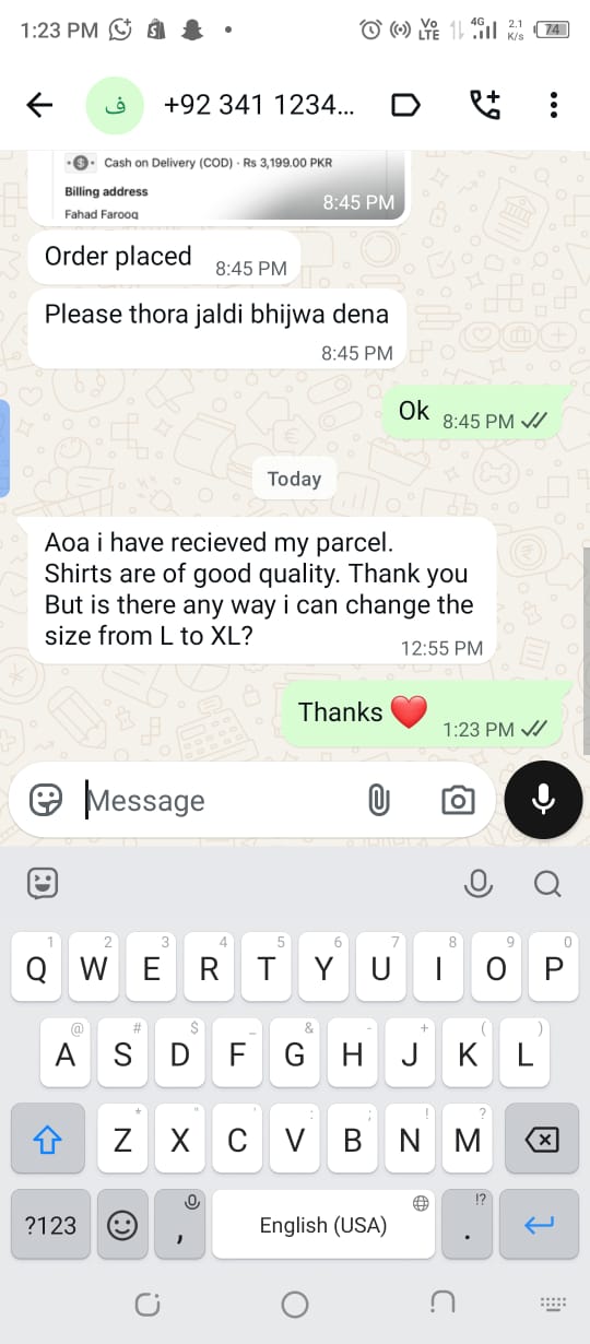 [WA — "received exactly as pictures"]