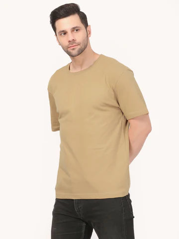 Beige Classic Fit Tea