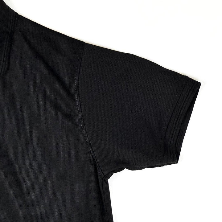 Black Polo T-shirt - Maniyas
