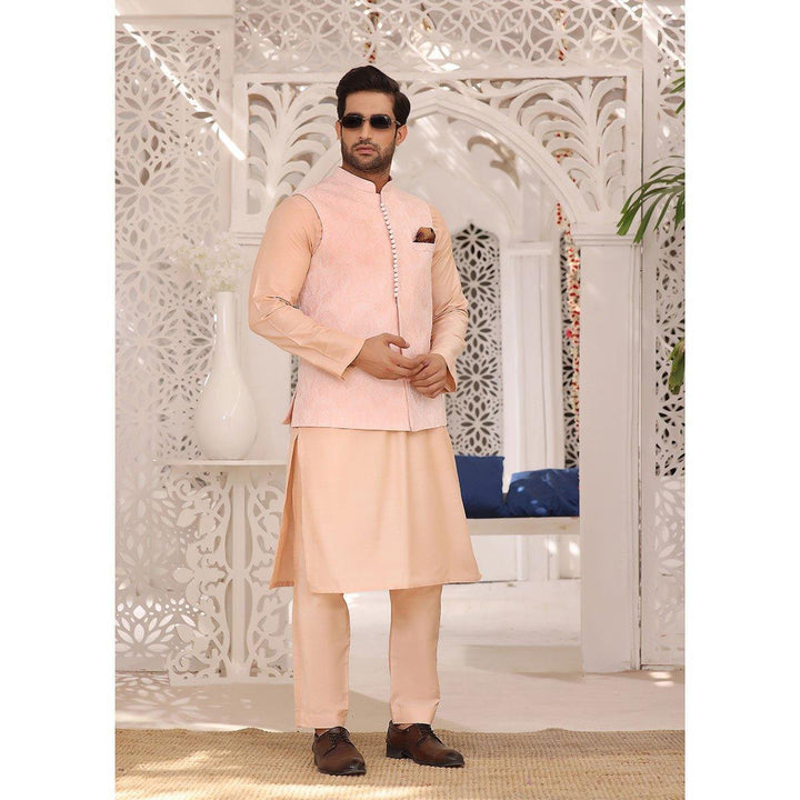 Blush Infusion 1 Waist Coat - Maniyas