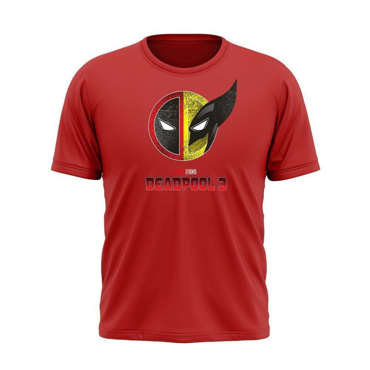 Deadpool X Wolverine Tee Red - Maniyas
